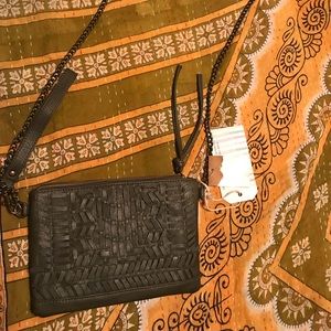 Crossbody bag with chain